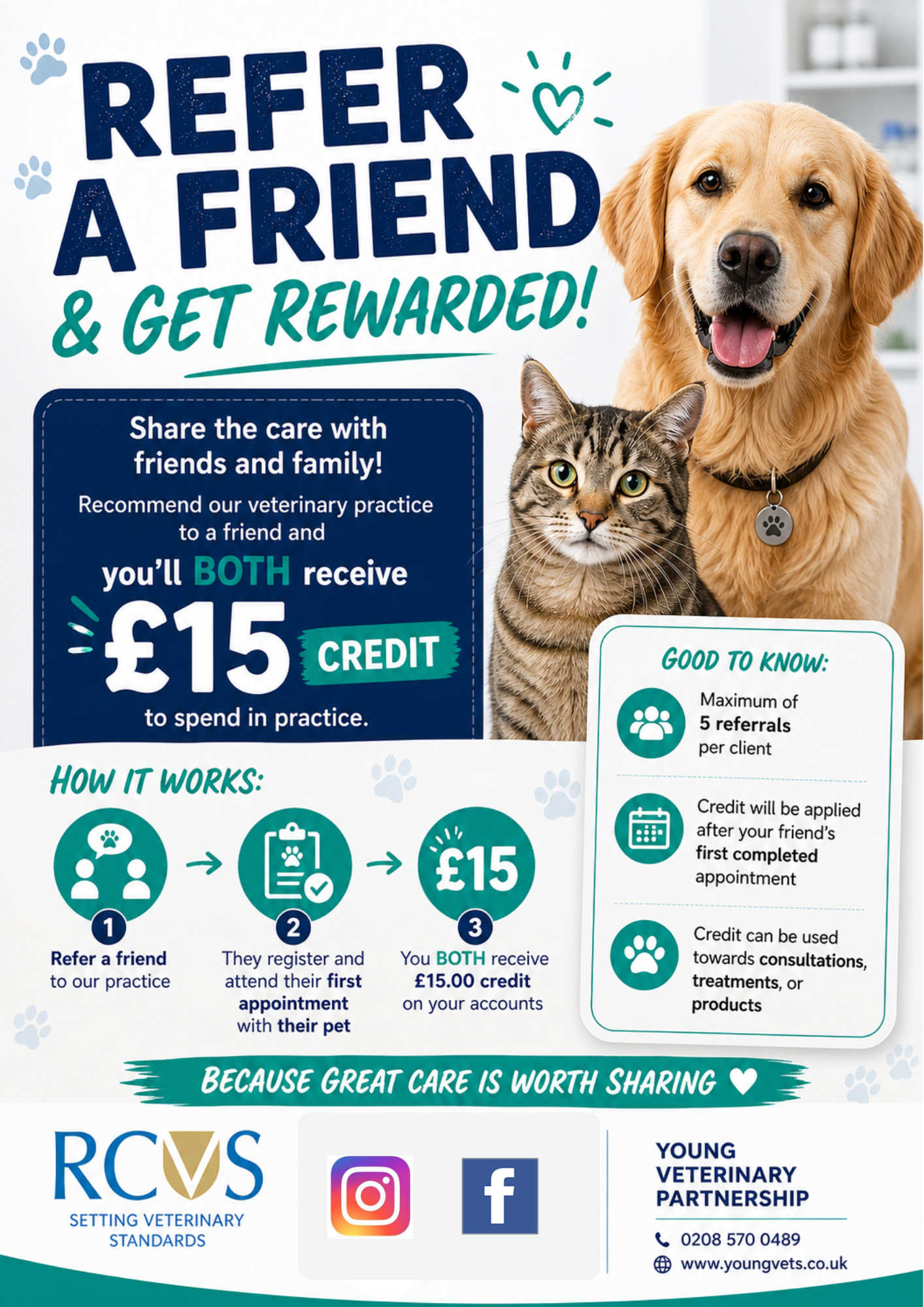 Refer A Friend & Get £15 Offer